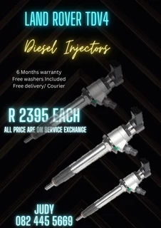 Land Rover TDV4 Diesel Injectors