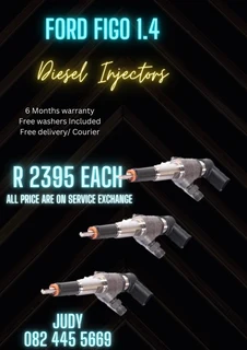 Ford Figo 1.4 Diesel Injectors