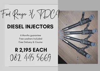 Ford Ranger 3L TDCI Diesel Injectors for sale