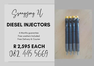 Ssangyong 2L Diesel Injectors for sale