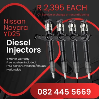 Nissan Navara YD25 Diesel Injectors for sale