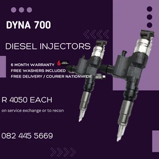 Dyna 700 Diesel Injectors for sale on service exchange or to recon