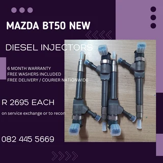 Mazda BT50 New Diesel Injectors for sale on service exchange
