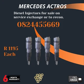 Mercedes Actros Diesel Injectors for sale on service exchange or  to recon