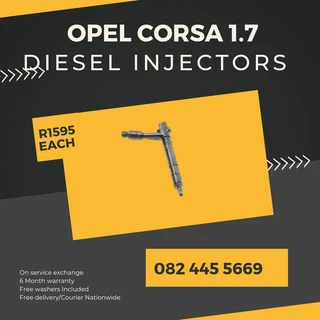 Opel Corsa 1.7 Diesel Injectors for sale