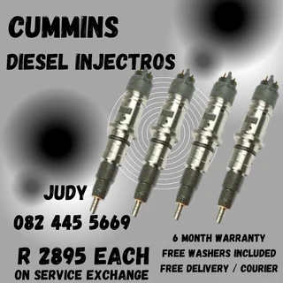 Cummins Diesel Injectors for sale on service exchange or to recon