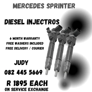 Mercedes Sprinter Diesel Injectors for sale on service exchange or to recon