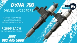 Dyna 700 Diesel Injectors for sale on servcie exchange or to recon