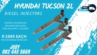 Hyundai Tucson 2L Diesel Injectors for sale on service exchange or to recon
