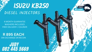Isuzu KB250 Diesel Injectors for sale on service exchange or to recon