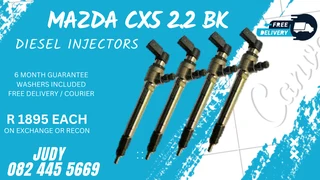 Mazda CX5 2.2 BK Diesel Injectors for sale on service exchange or to recon