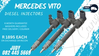 Mercedes Vito Diesel Injectors for sale on servcie exchange or to recon