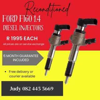 Ford Figo 1.4 Diesel Injectors for sale on service exchange or to recon