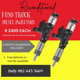 Fuco Truck Diesel Injectors for sale on service exchange or to recon