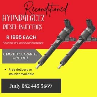 Hyundai Getz Diesel Injectors for sale on service exchange or to recon