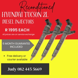 Hyundai Tuscon 2L Diesel Injectors for sale on service exchange or to recon