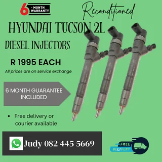 Hyundai Tucson 2L Diesel Injectors for sale on service exchange or to recon