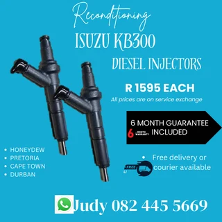 Isuzu KB300 Diesel Injectors for sale on service exchange or to recon