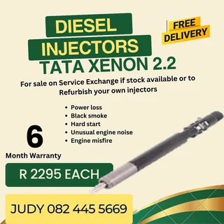 Tata Xenon 2.2 Diesel Injector for sale on service exchange or to recon