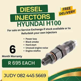 Hyundai H100 Diesel injectors for sale on service exchange or to recon