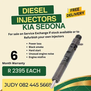 Kia Sedona Diesel Injector for sale on service exchange or to recon
