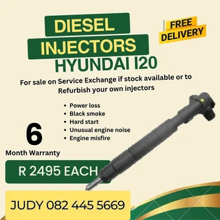 Hyundai I20 Diesel Injector for sale on service exchange or to recon