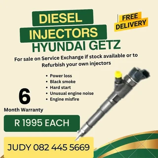 Hyundai Getz Diesel Injector for sale on service exchange or to recon
