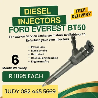 Ford Everest BT50 Diesel Injector for sale on service exchange or to recon