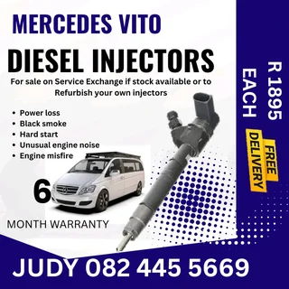 Mercedes Vito Diesel Injector for sale on service exchange or to recon