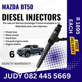 Mazda BT50 Diesel Injector for sale on service exchange or to recon