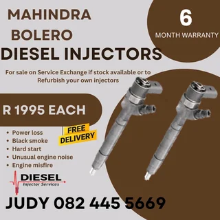 Mahindra Bolero Diesel Injector for sale on service exchange or to recon