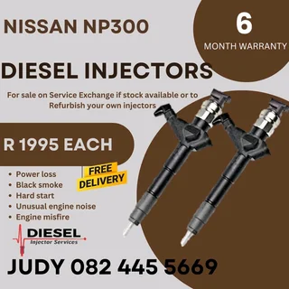 Nissan NP300 Diesel Injector for sale on service exchange or to recon