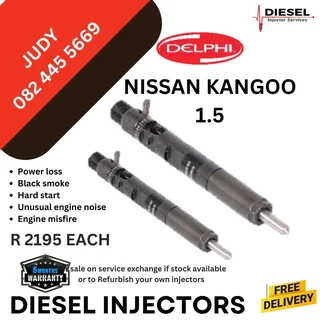 Nissan Kangoo 1.5 Diesel Injector for sale on service exchange or to recon