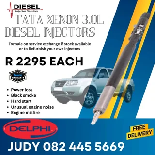 Tata Xenon 3.0L Diesel Injector for sale on service exchange or to recon