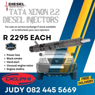 Tata Xenon 2.2 Diesel Injector for sale on service exchange or to recon