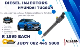 Hyundai Tucson Diesel Injector for sale on service exchange or to recon