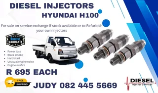 Hyundai H100 Diesel Injector for sale on service exchange or to recon