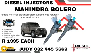 Mahindra Bolero Diesel Injector for sale on service exchange or to recon