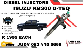 Isuzu KB300 D-TEQ Diesel Injector for sale on service exchange or to recon