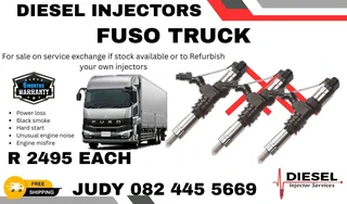 Fuso Truck Diesel Injector for sale on service exchange or to recon