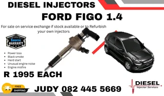Ford Figo 1.4 Diesel Injector for sale on service exchange or to recon