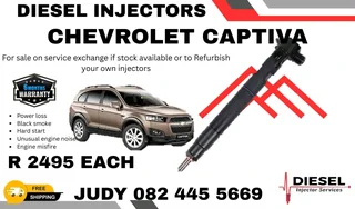 Chevrolet Captiva Diesel Injector for sale on service exchange or to recon