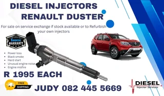 Renault Duster Diesel Injector for sale on service exchange or to recon