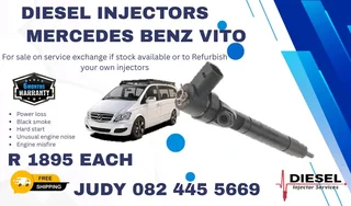 Mercedes Benz Vito Diesel Injector for sale on service exchange or to recon