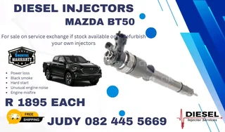Mazda BT50 Diesel Injector for sale on service exchange or to recon