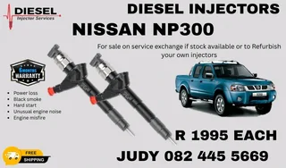 Nissan NP300 Diesel Injector for sale on service exchange or to recon