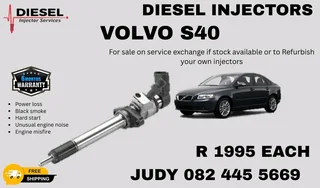 Volvo S40 Diesel Injector for sale on service exchange or to recon