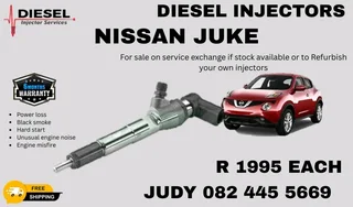 Nissan Juke Diesel Injector for sale on service exchange or to recon
