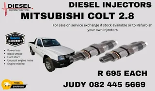 Mitsubishi Colt 2.8 Diesel Injector for sale on service exchange or to recon