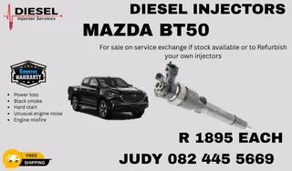 Mazda BT50 Diesel Injector for sale on service exchange or to recon